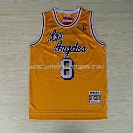 Maillot Retro Los Angeles Lakers Bryant Jaune